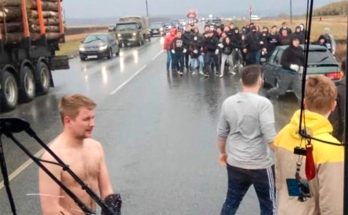 В Башкирии напали на автобус с фанатами ФК «Урал».